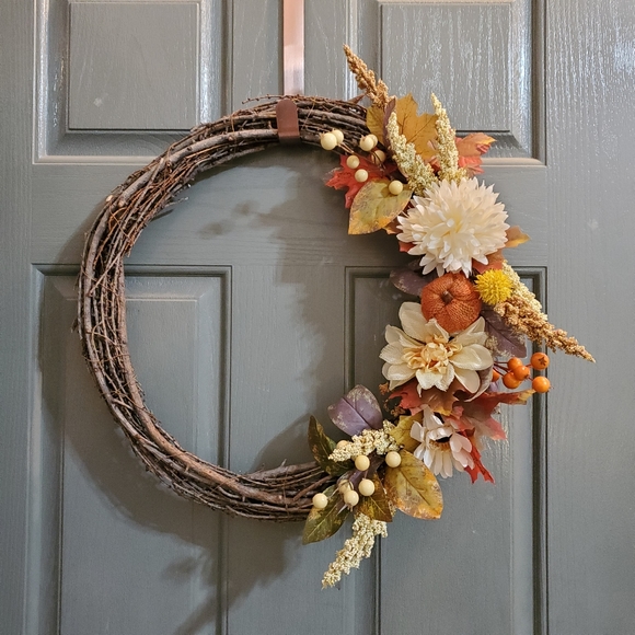 Handmade Fall Wreath - Picture 3 of 5